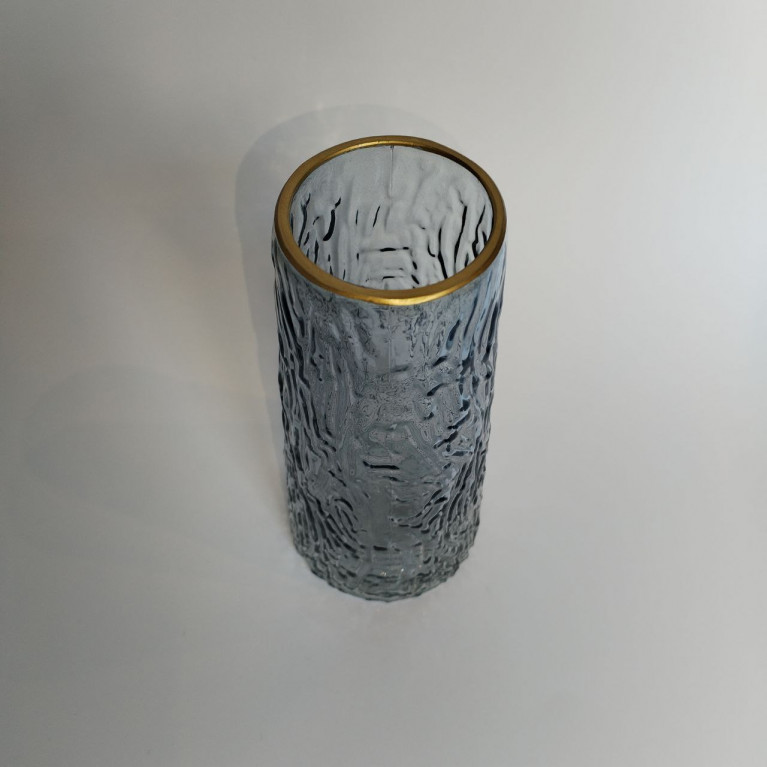 DARK GLASS VASE